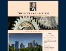 Tablet Screenshot of pawlaklaw.com